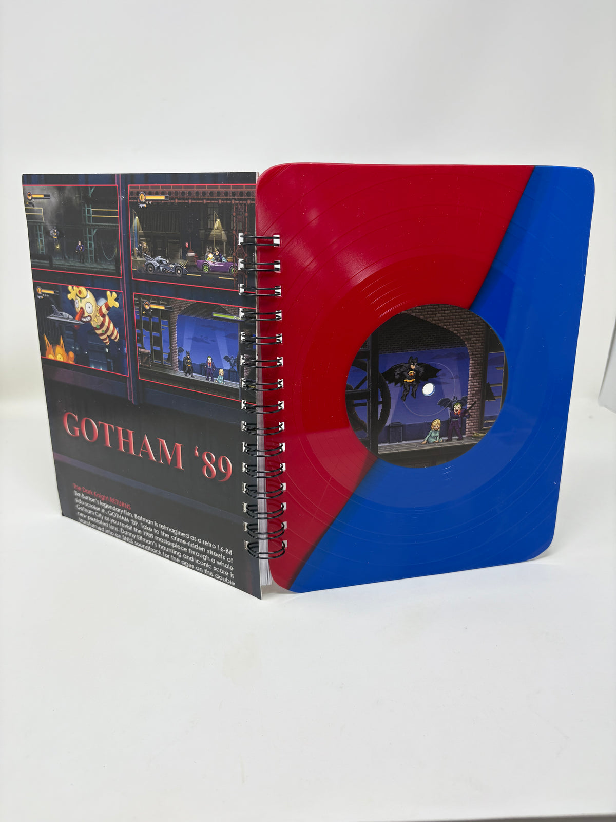 Repurposed Vinyl Lp Spiral Notebook