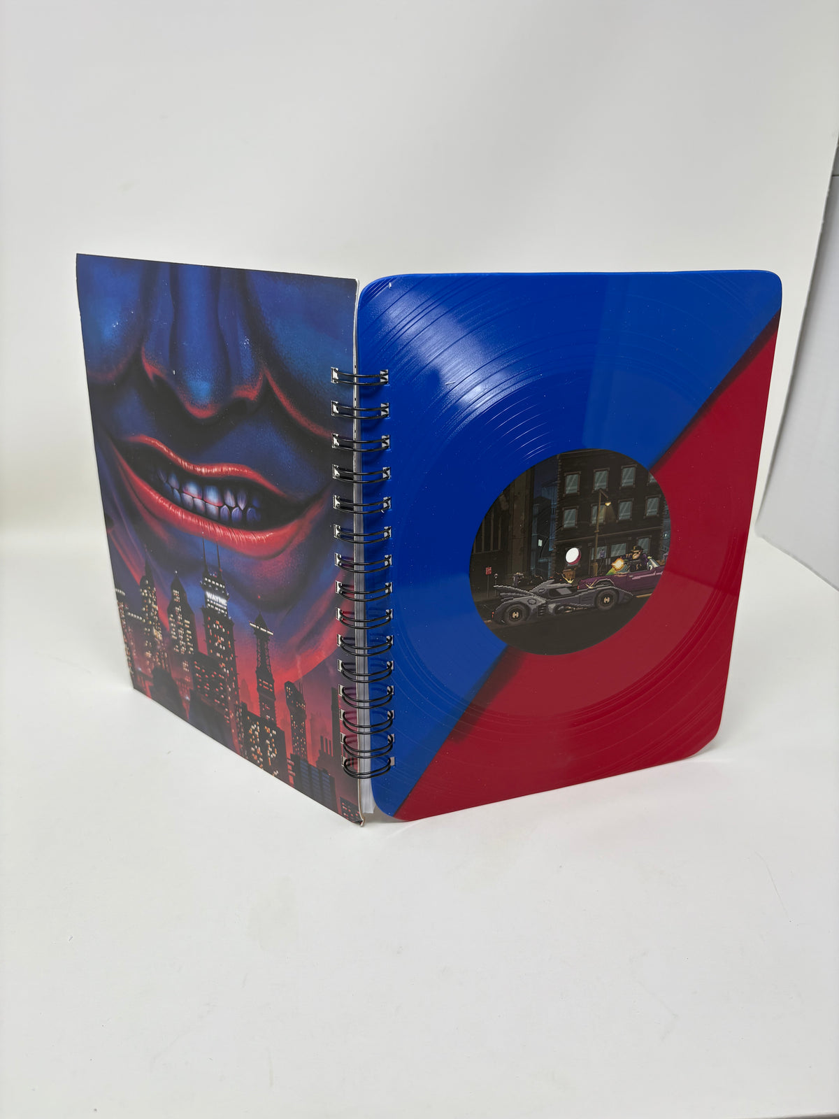 Repurposed Vinyl Lp Spiral Notebook