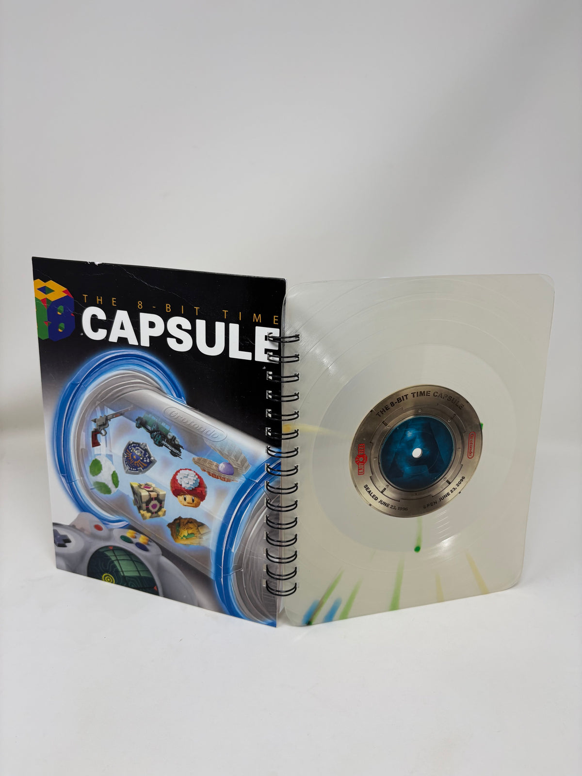 Repurposed Vinyl LP Spiral Notebook