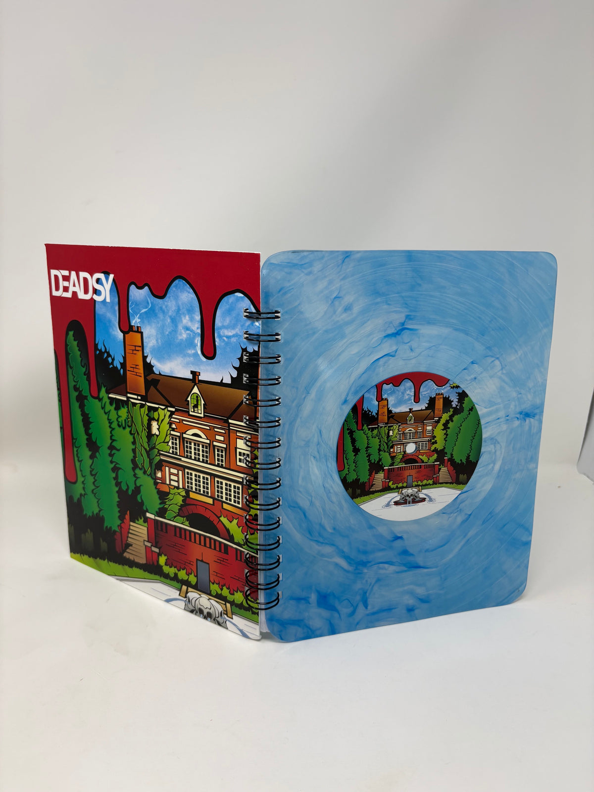 Repurposed Vinyl LP Spiral Notebook
