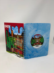 Repurposed Vinyl LP Spiral Notebook