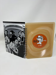Repurposed Vinyl LP Spiral Notebook
