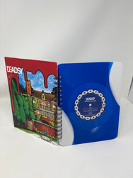 Repurposed Vinyl LP Spiral Notebook