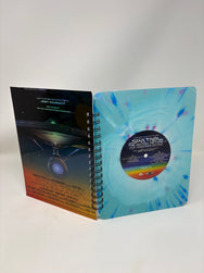 Repurposed Vinyl LP Spiral Notebook