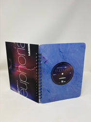 Repurposed Vinyl LP Spiral Notebook