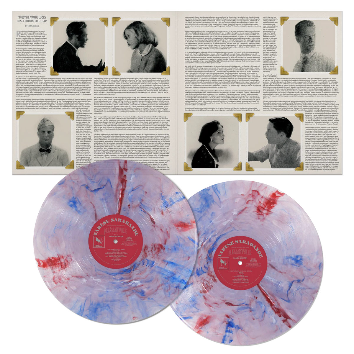 Pleasantville Original Motion Picture Score (Deluxe Edition 2xLP) - Randy Newman