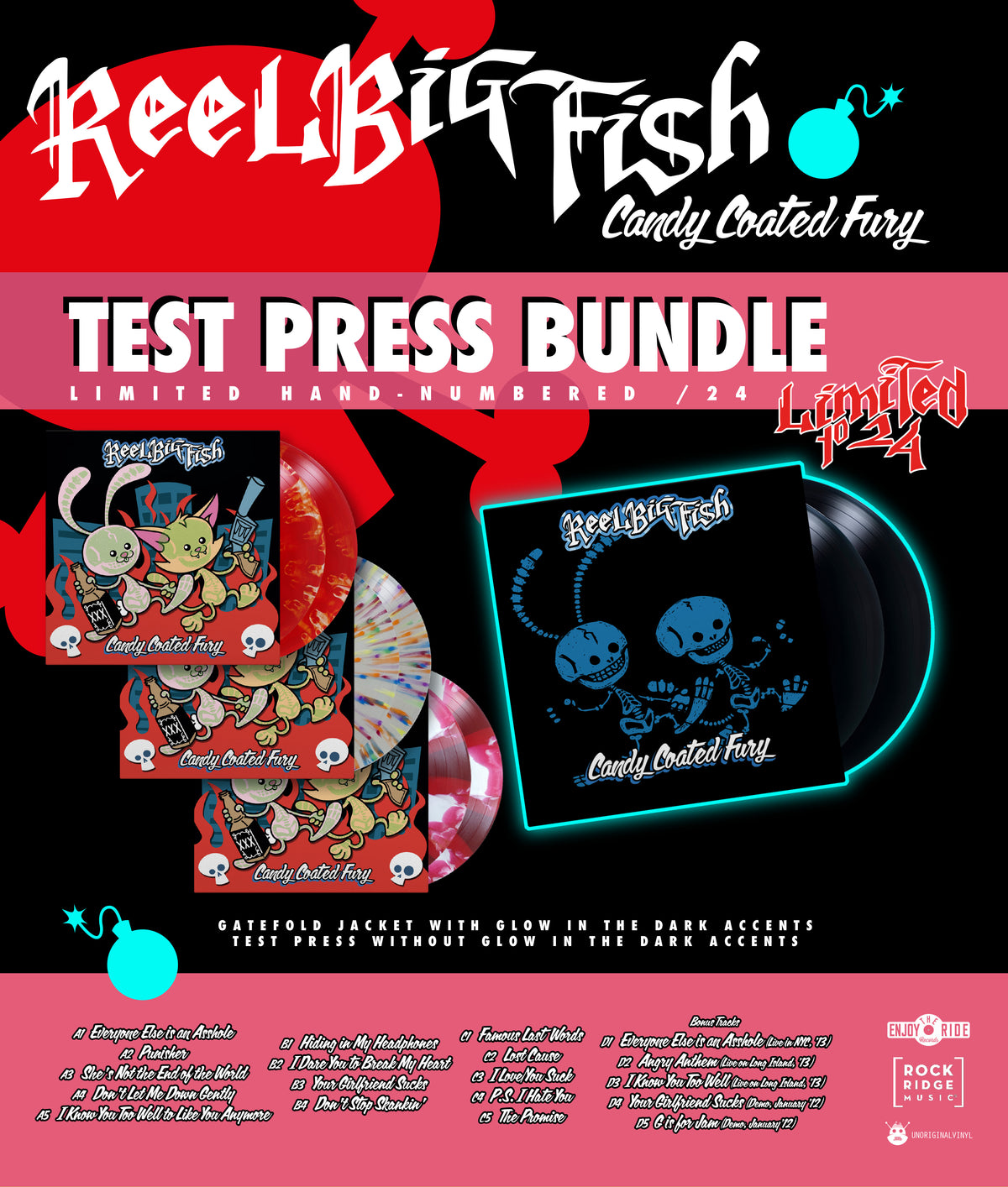 Reel Big Fish- Candy Coated Fury [Deluxe Edition] (ETR182)