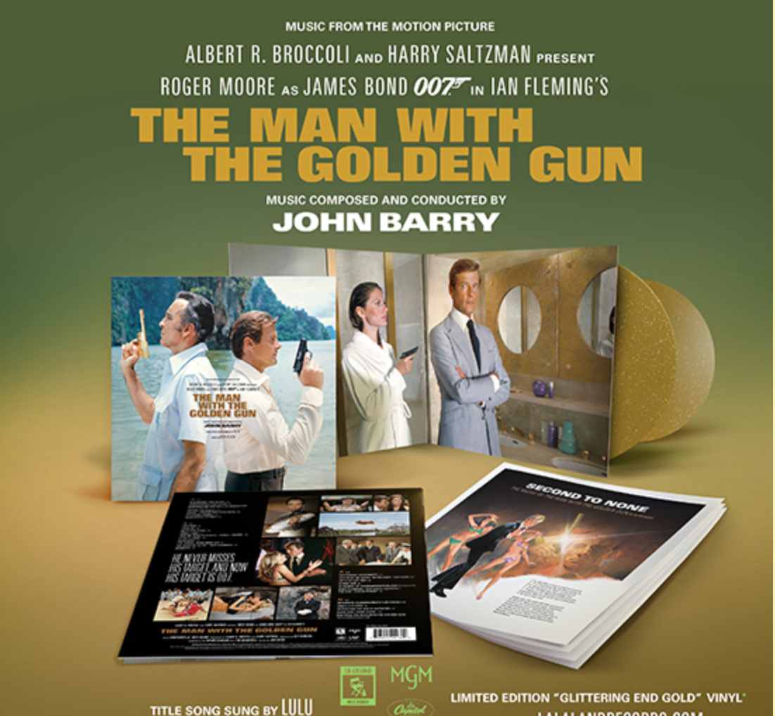 MAN WITH THE GOLDEN GUN, THE: REMASTERED LIMITED EDITION VINYL 2XLP (Staff Pick)