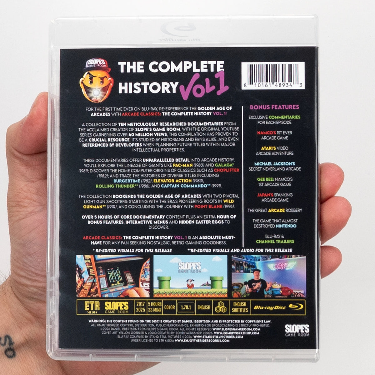 Slopes Game Room: Arcade Classics the Complete History Vol. 1