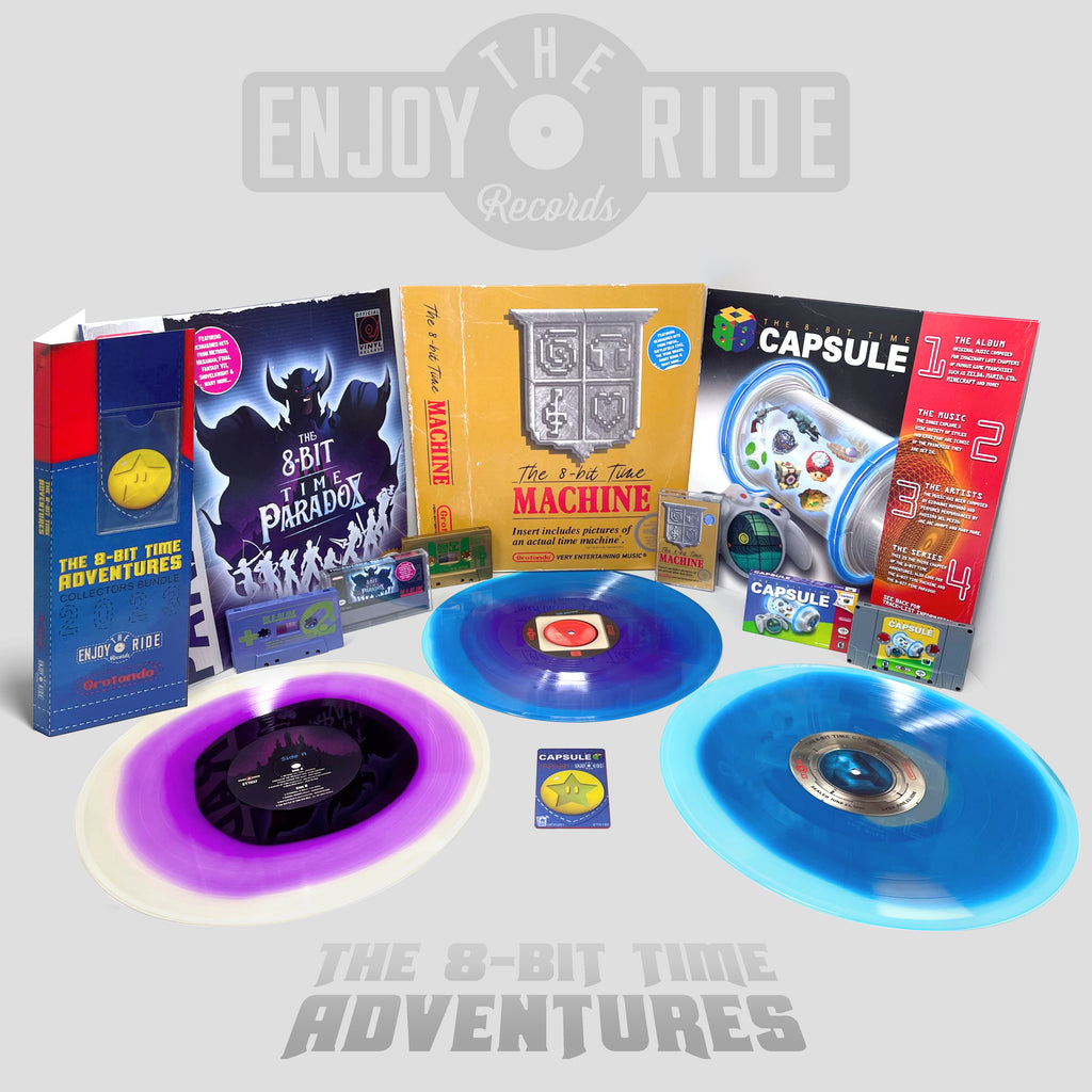 The 8-bit Time Adventures - Collectors Bundle 2023 | Enjoy The Ride Records