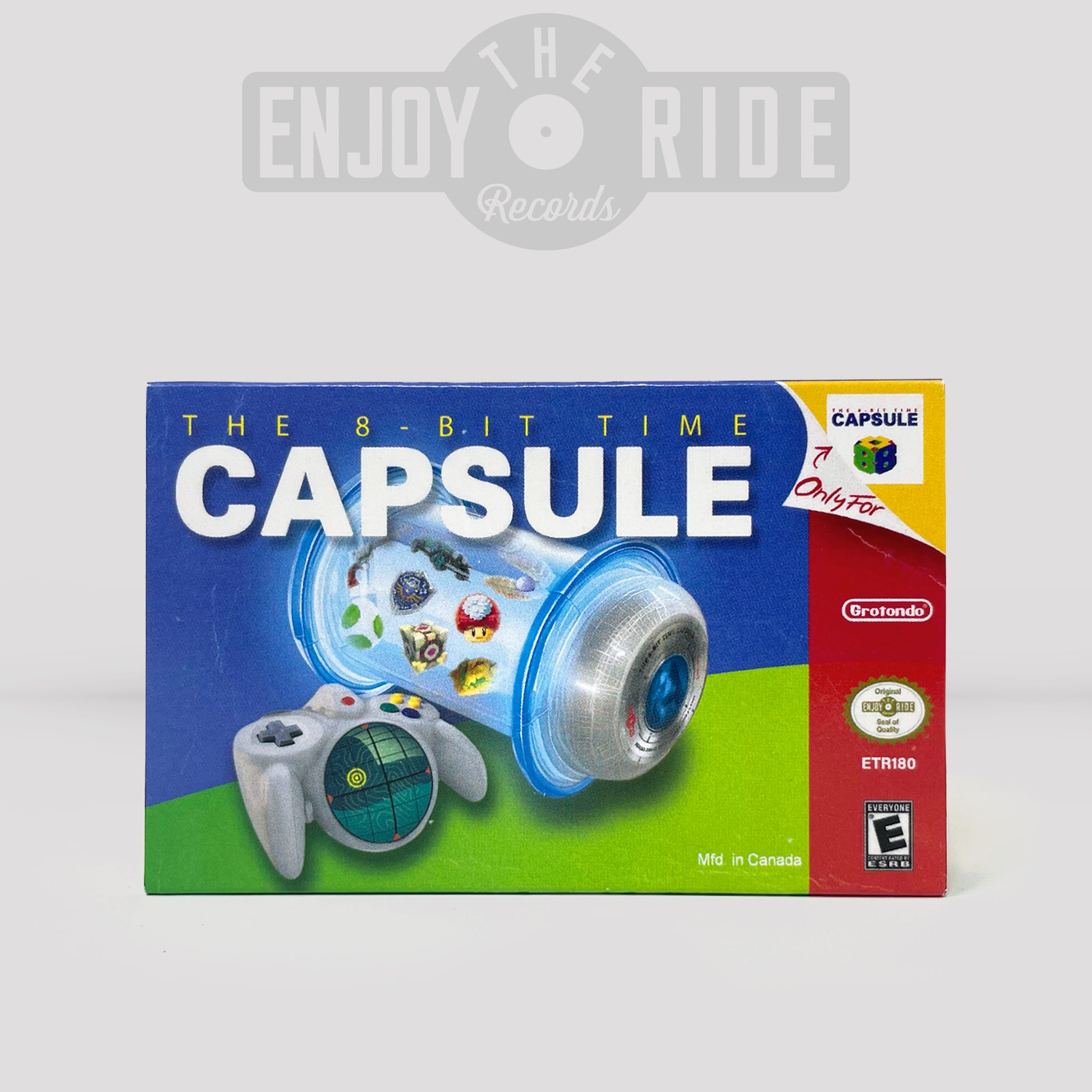 The 8-bit Time Capsule Cassette Tape (ETR180C) | Enjoy The Ride Records
