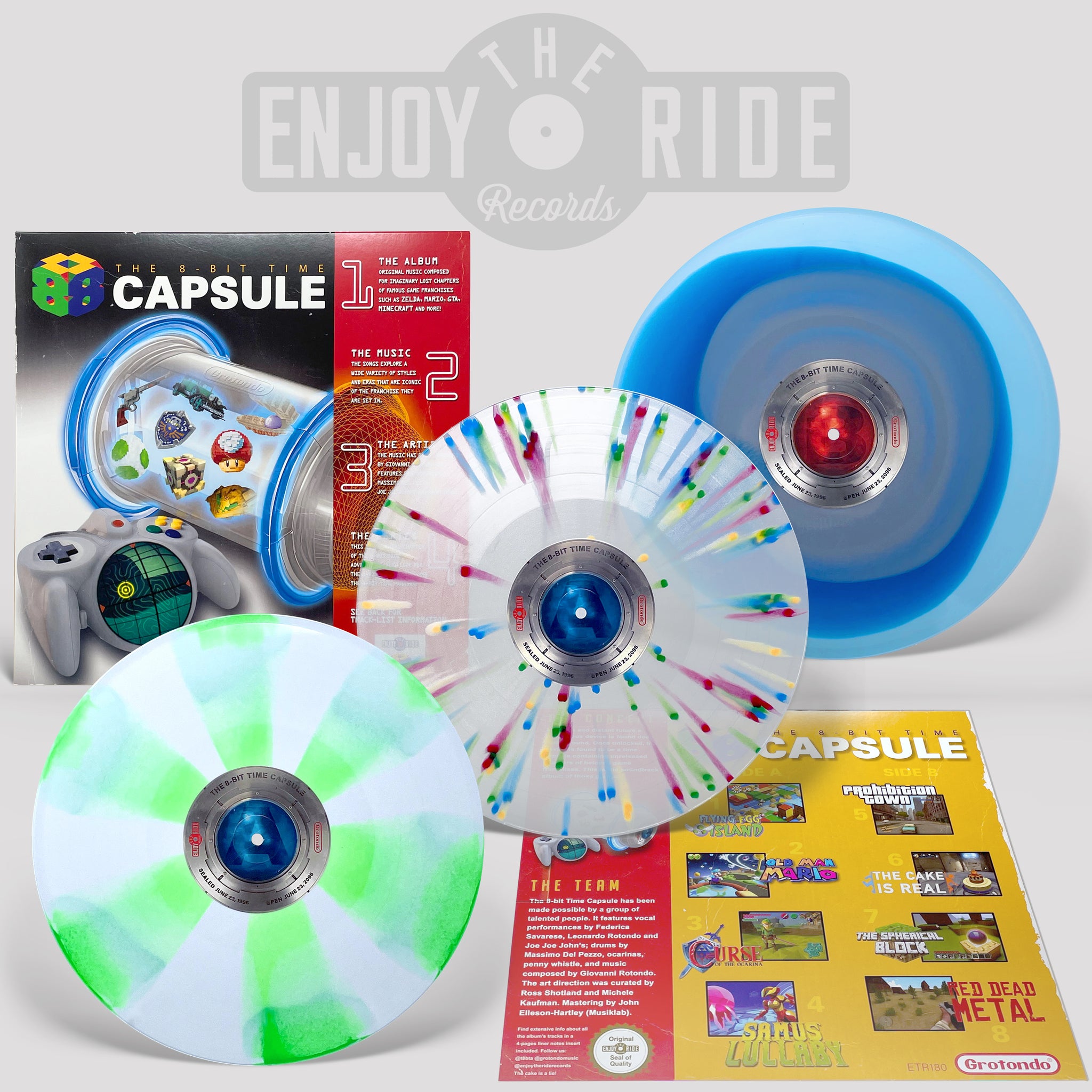 The 8-bit Time Capsule (ETR180) | Enjoy The Ride Records