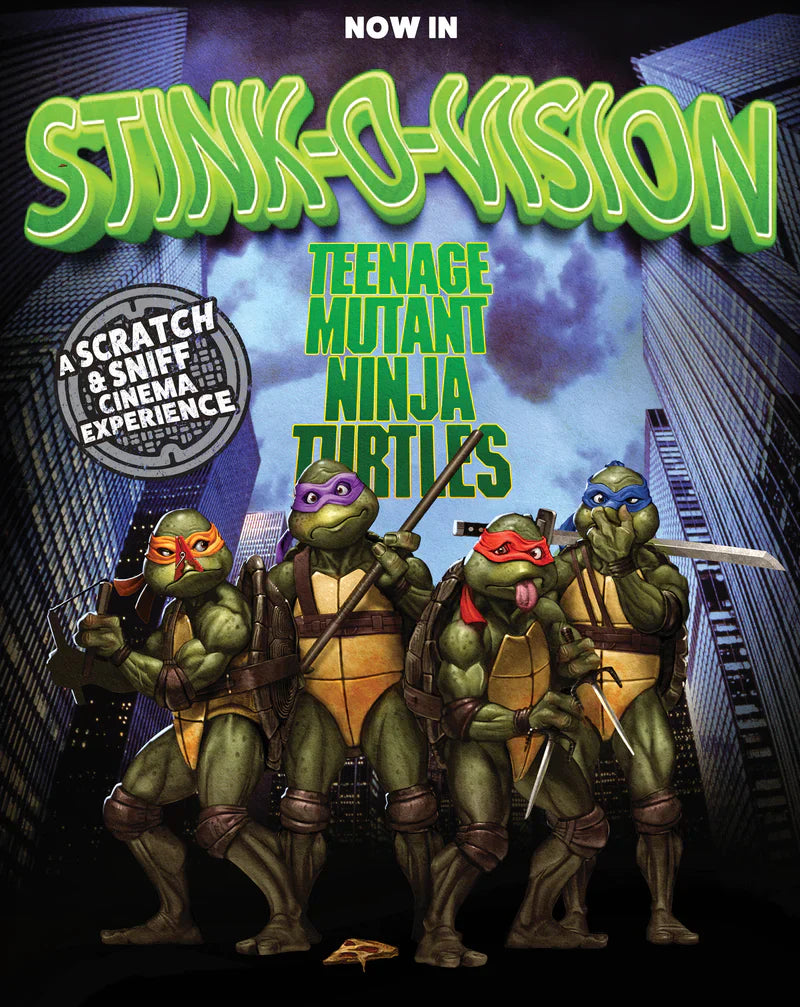 Teenage Mutant Ninja Turtles 1990 Film Blu Ray {Stink-O