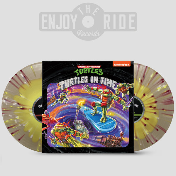 Teenage Mutant Ninja Turtles: Turtles in Time 2xLP Vinyl Soundtrack {6th Album} (Exclusive Color Variant)