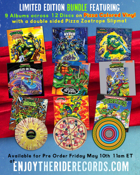 Teenage Mutant Ninja Turtles Video Game 9 Album Bundle (Exclusive Color Variant)