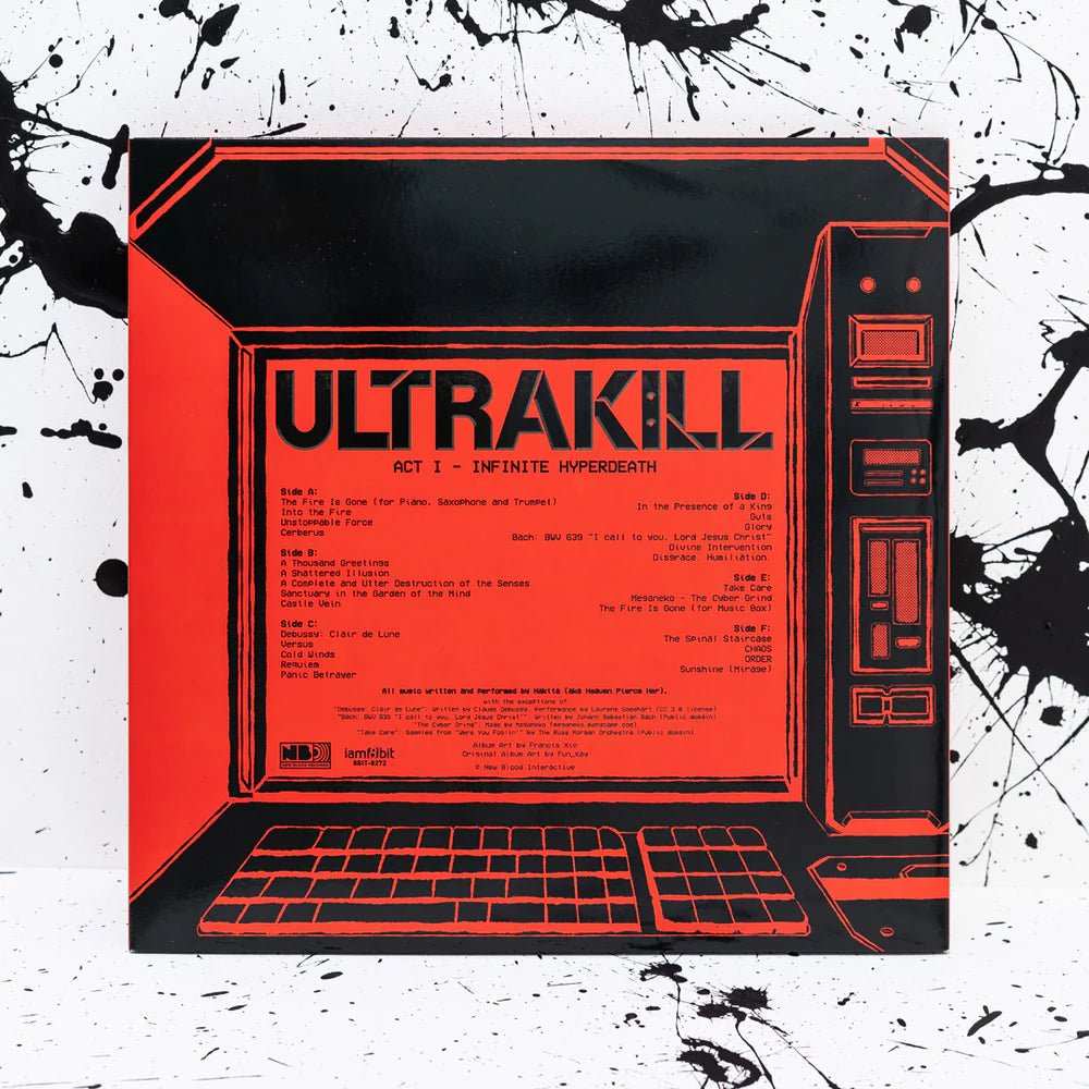 Ultrakill Volume 1: Infinite Hyperdeath 3xLP (Distro Title) | Enjoy The ...