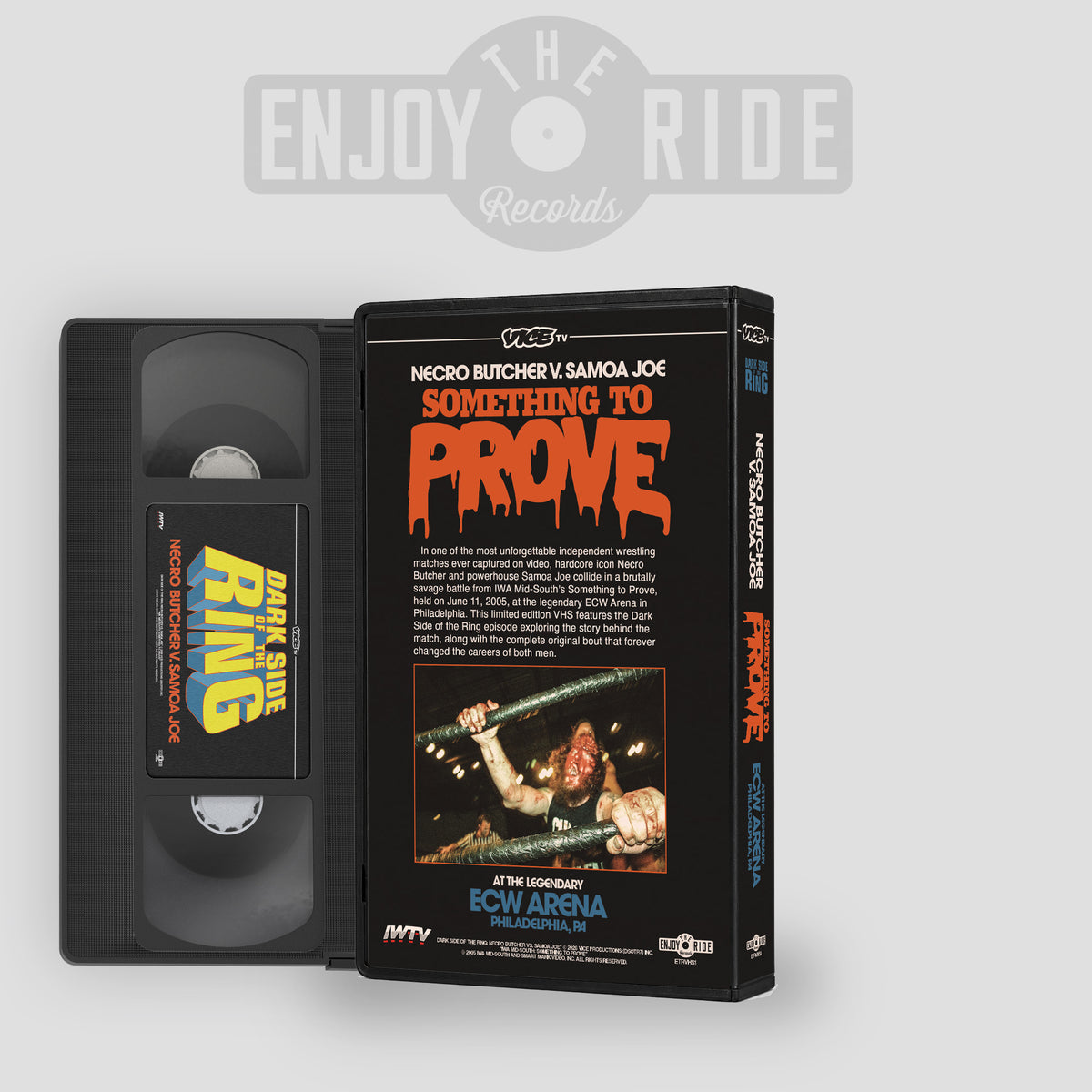 Dark Side of the Ring "Necro Butcher vs. Samoa Joe" Limited Edition VHS (ETRVHS1)