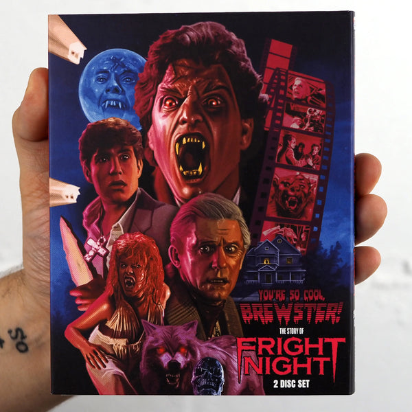 You're So Cool, Brewster! The Story of Fright Night 2 Disc Blu Ray Set (ETRM038)