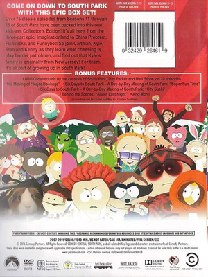 South Park season 11-15 Dvd Box Set (Staff Pick)