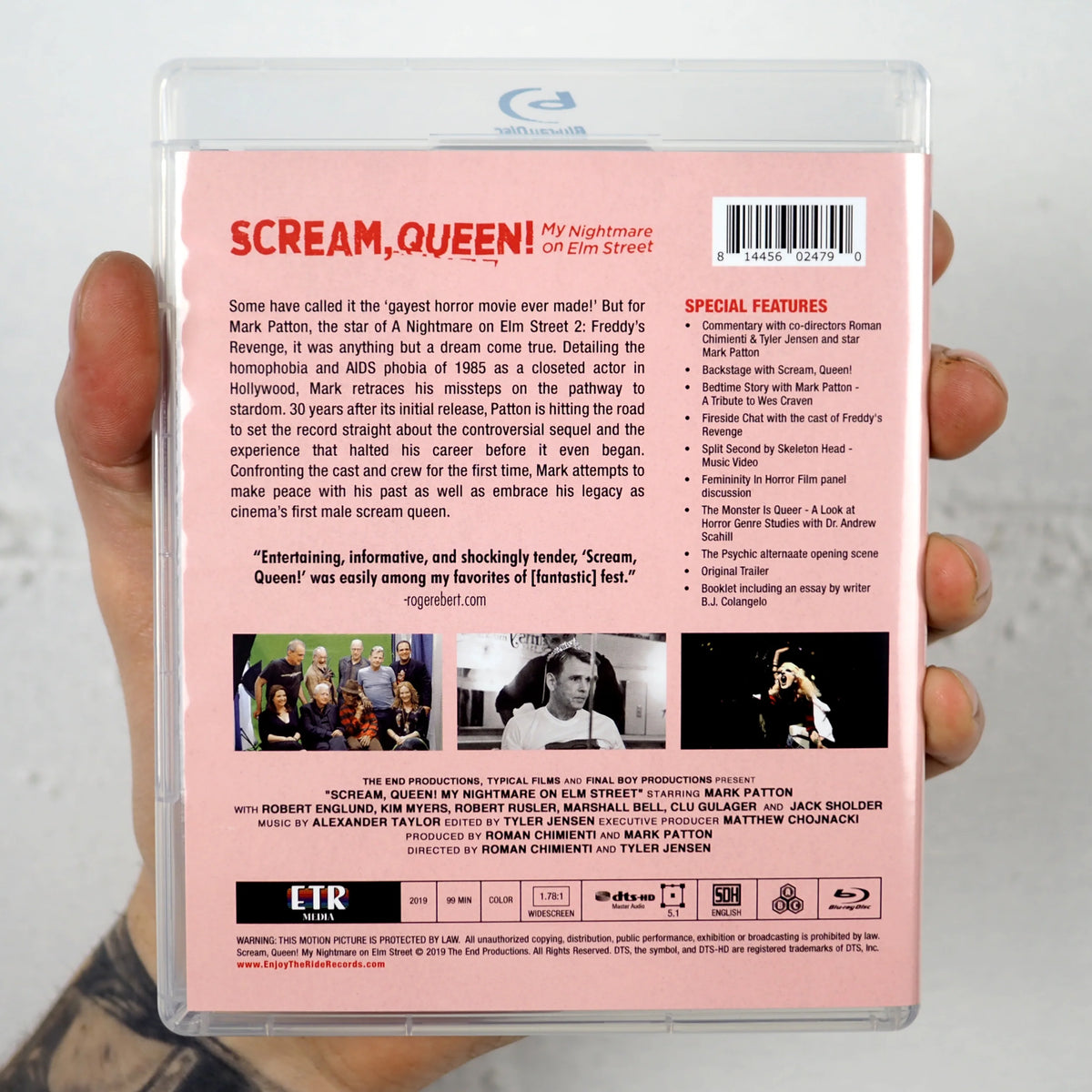 Scream, Queen! "My Nightmare on Elm Street" Limited Edition Blu Ray [ETRM003]