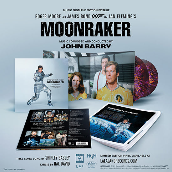 MOONRAKER - ORIGINAL SCORE: LIMITED EDITION (2XLP)