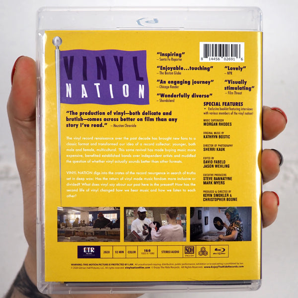 Vinyl Nation Blu Ray (ETRM010)