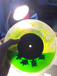 Turtle & Liquid Ooze Filled 7" of Let's Kick Shell!