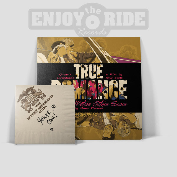 True Romance Black Vinyl JUKEBOX 7" BUNDLE with Alternate Artwork 7" & Adapter (Limited to 100 total copies )