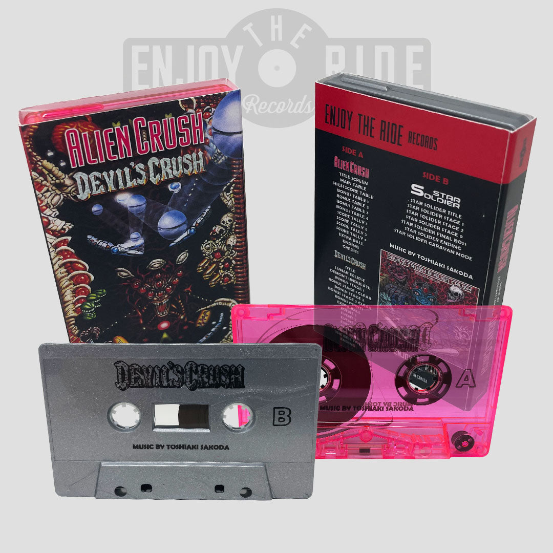 Devil's Crush & Alien Crush Soundtracks Cassette Tape (ETR107c)