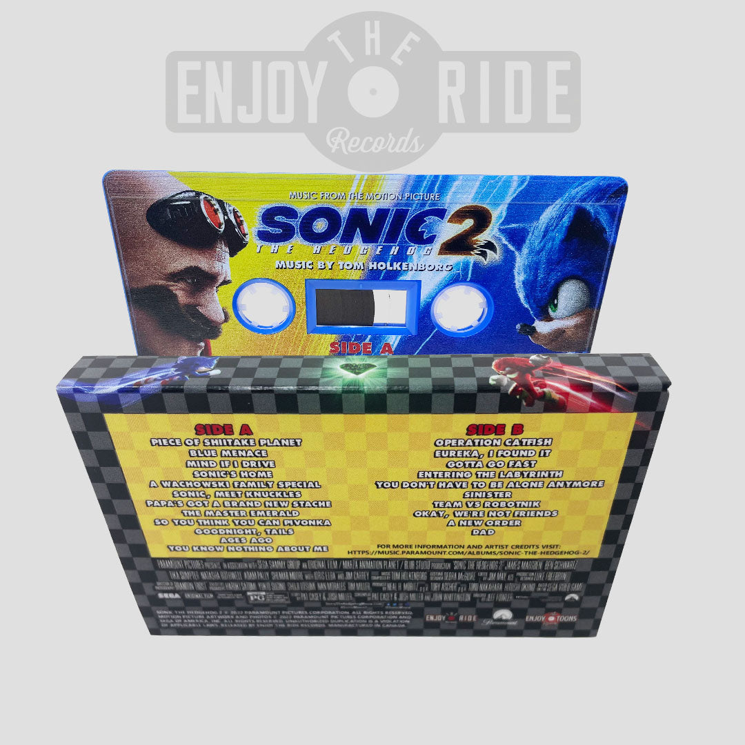 Sonic 2 Cassette Tape By Tom Holkenborg aka Junkie XL (ETT037c)