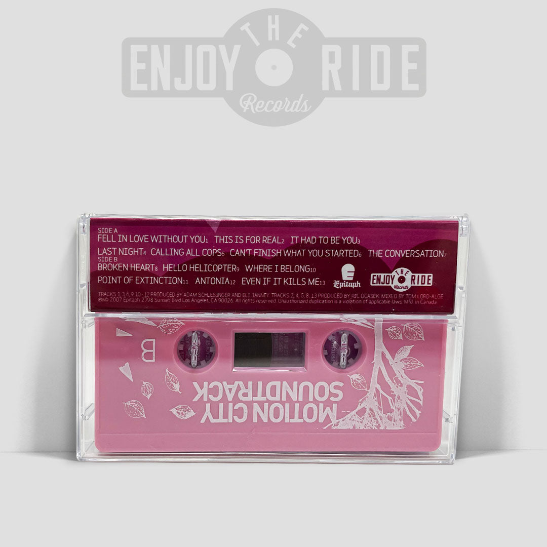 Motion City Soundtrack - Even If It Kills Me Cassette Tape (ETR168)