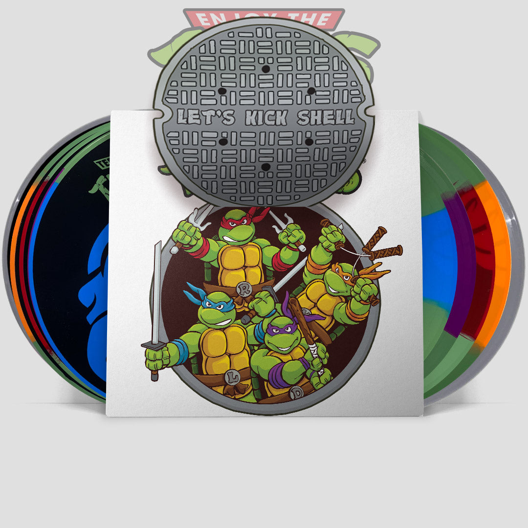 Teenage Mutant Ninja Turtles- Lets Kick Shell! 12" Deluxe TRIBUTE (ETT026)