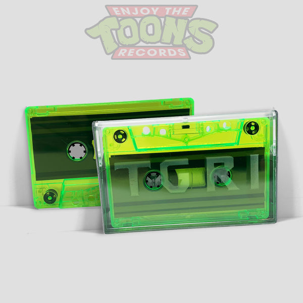 TMNT Let's Kick Shell Neon Green Ooze Cassette Tape (ETT026T)