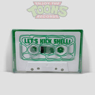 TMNT Let's Kick Shell White with Green Print Cassette Tape (ETT026T4)