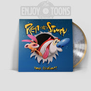 Ren & Stimpy- You Eediot! Gritty Kitty Glow In The Dark FILLED Variant