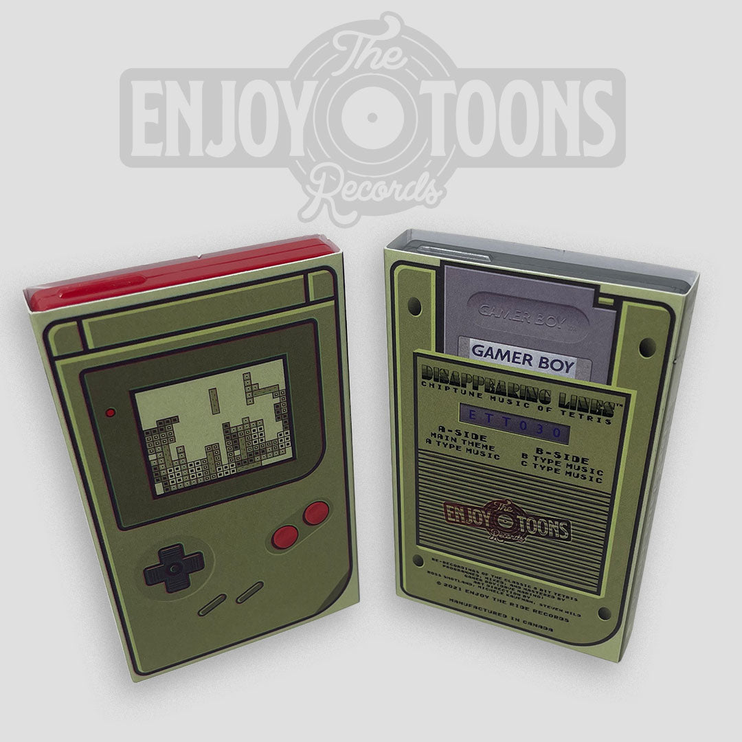 Disappearing Lines: Chiptune Music of Tetris by Gamer Boy Cassette (ETT030c)
