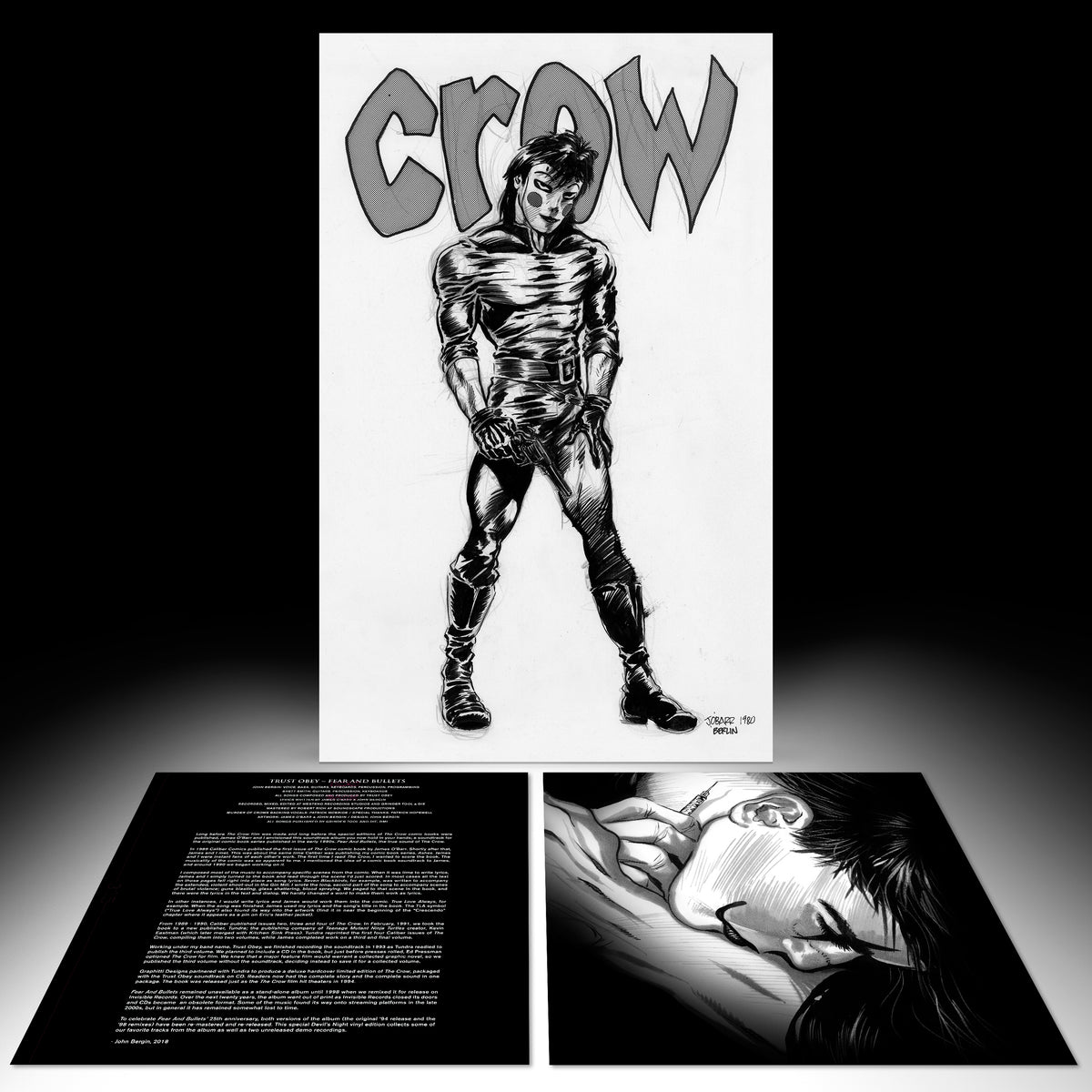 The Crow Comic Accompaniment by Trust Obey- "Fear And Bullets" (ETR078)