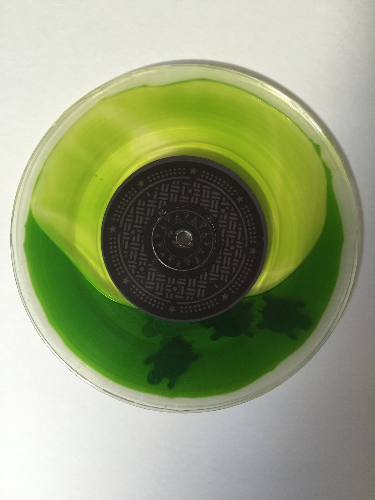 Turtle & Liquid Ooze Filled 7" of Let's Kick Shell!