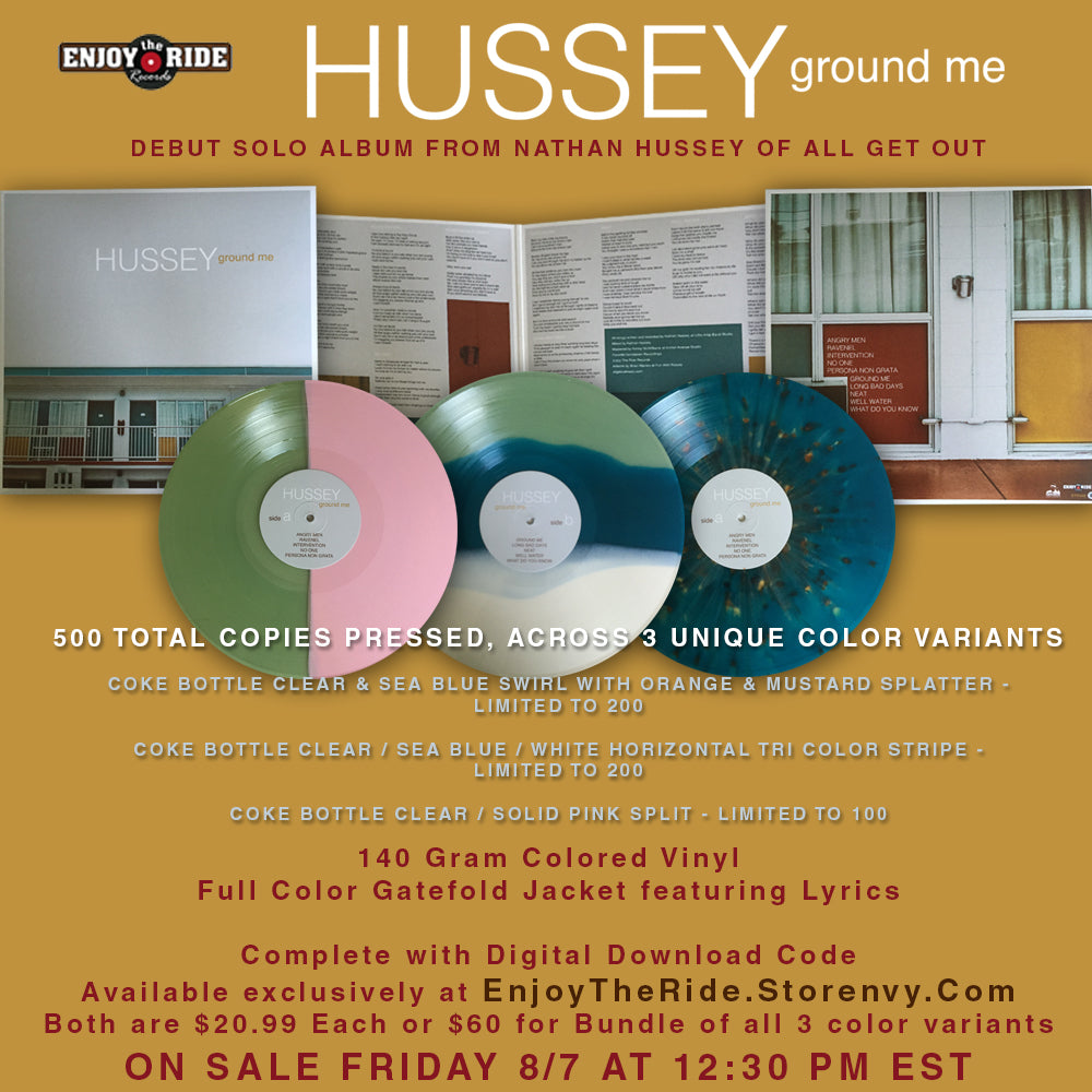 HUSSEY TEST PRESS BUNDLE (ALL 3 Color Variants+ Test Press)