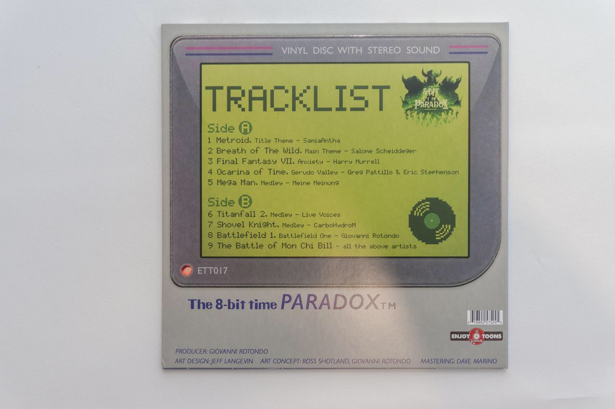 The 8 Bit Time Paradox Video Game Soundtrack (ETT017)
