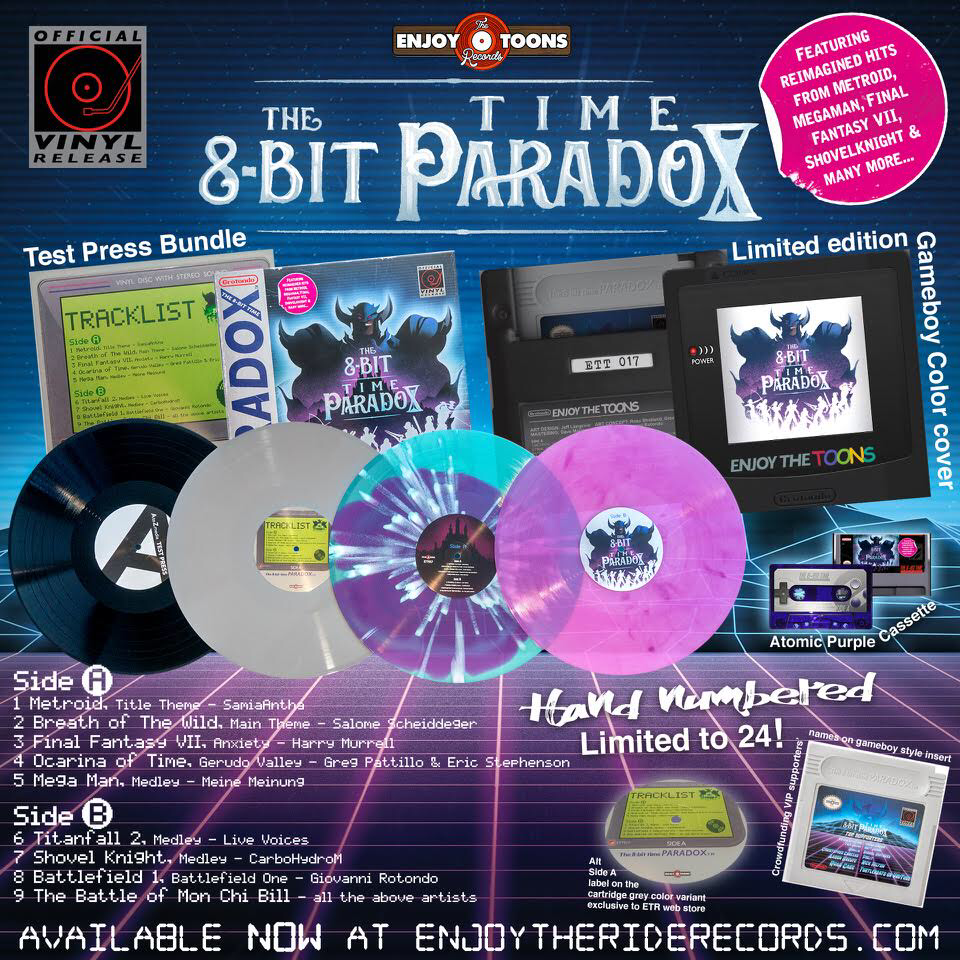 THE 8 BIT TIME PARADOX Cassette Tape (ETT017c)
