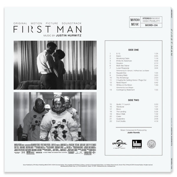 First Man Original Motion Picture Soundtrack LP (Distro Title)