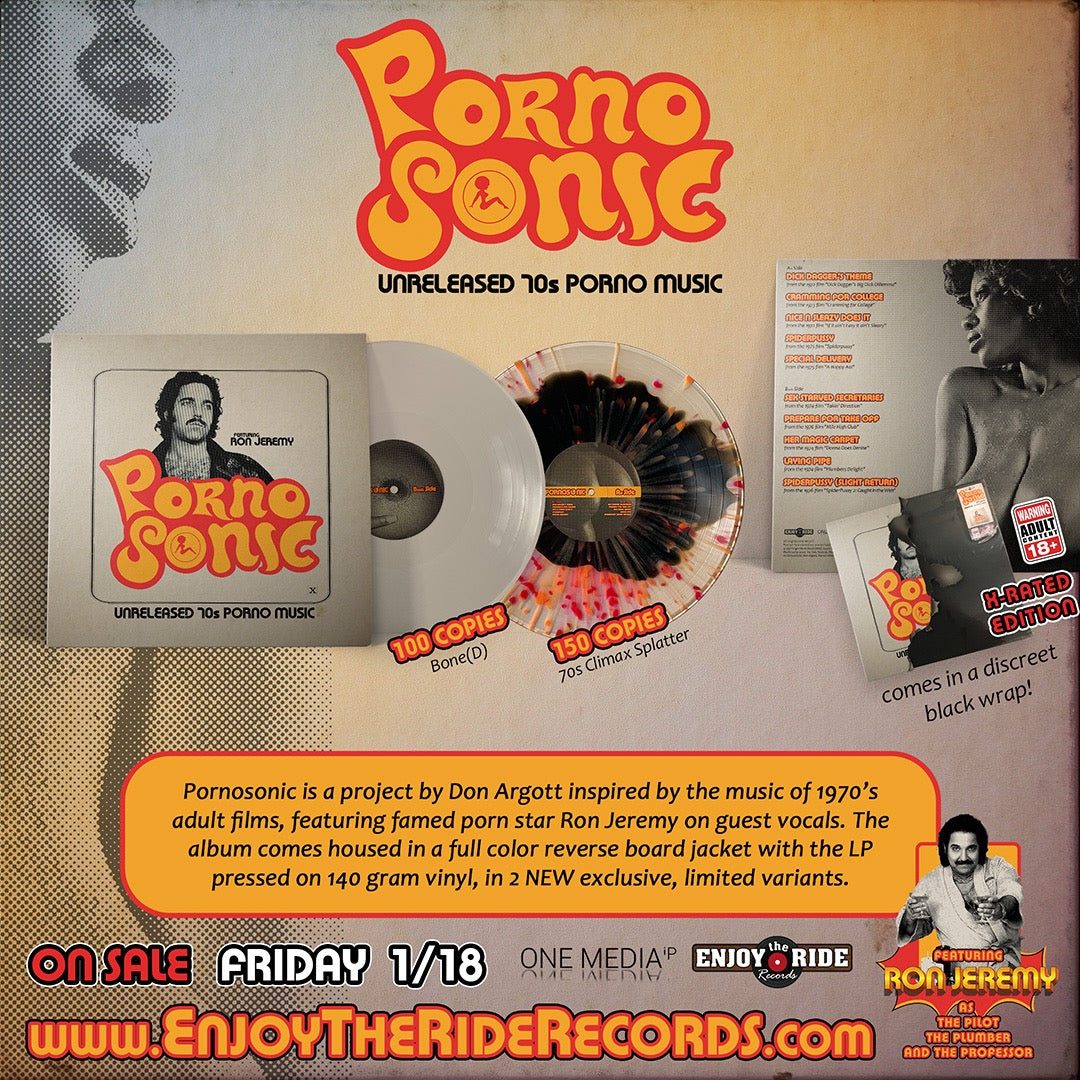 Seventies Porn Music Bad - Pornosonic: Unreleased 70's Porno Music (ETR069) | Enjoy The Ride Records