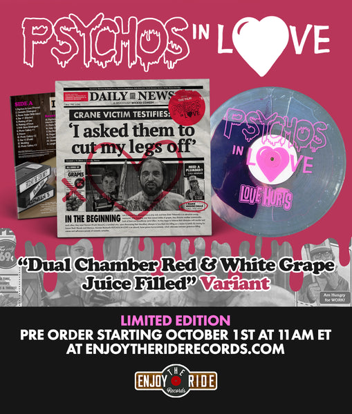 Psychos In Love Dual Chamber "Grape Juice" FILLED Variant PRE ORDER
