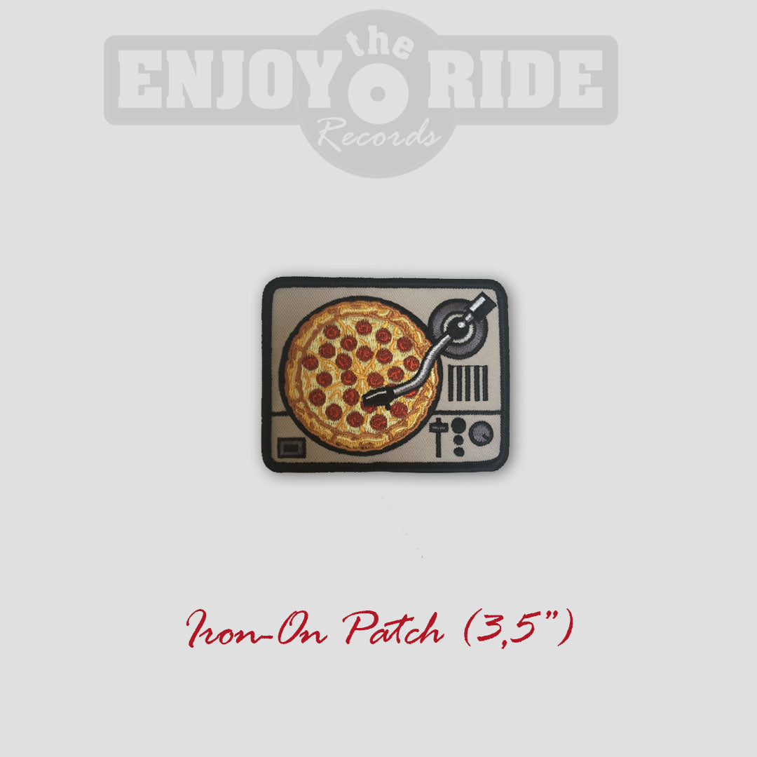 Turntable Pizza PATCH (Iron On)