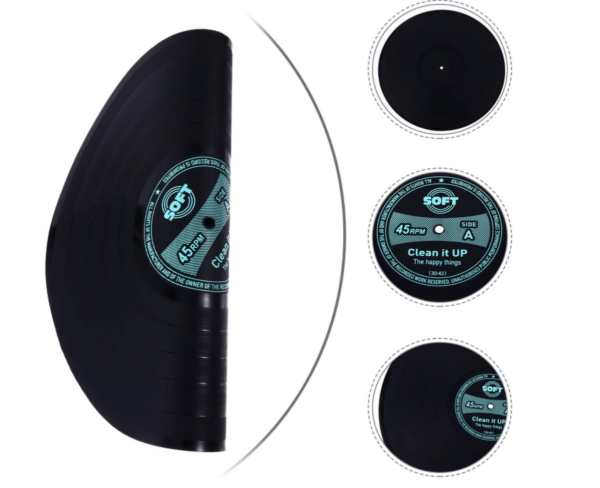 Vinyl Record LP Soft Large Placemat