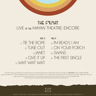 The Format: Live at the Mayan Theatre: Encore - Limited Edition 12" Coke Bottle Green Vinyl