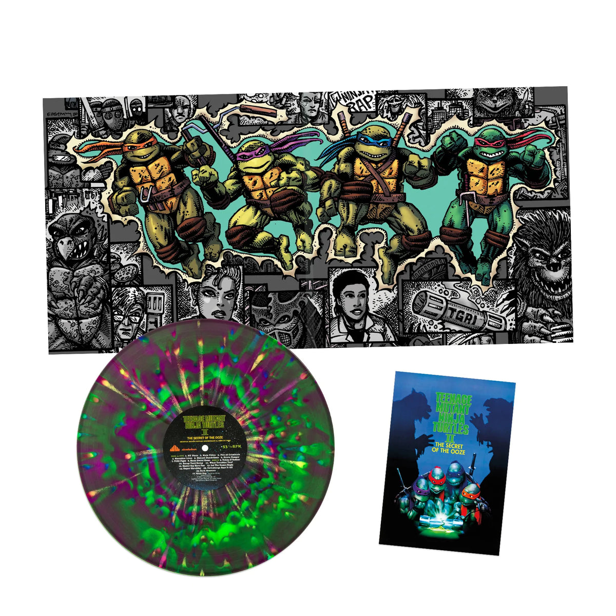 Teenage Mutant Ninja Turtles Part II: The Secret of the Ooze Soundtrack (Distro Title)