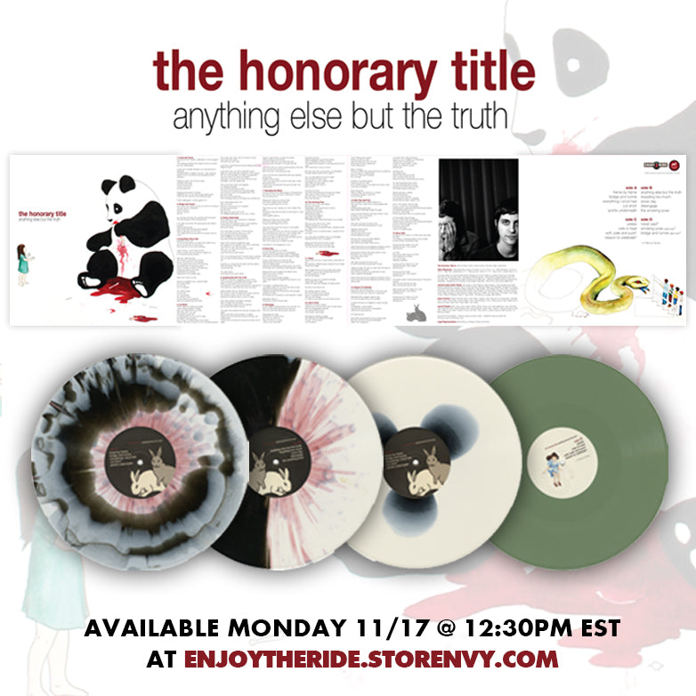 THE HONORARY TITLE- ANYTHING ELSE BUT THE TRUTH 2xLP (ETR046)