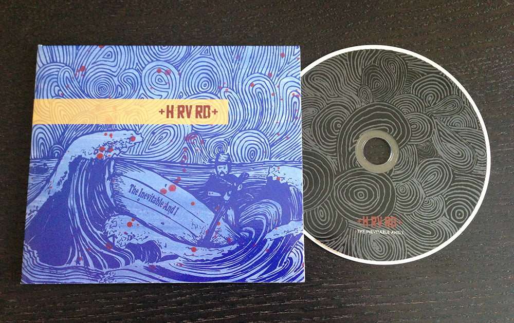 HRVRD- The Inevitable and I CD (2nd pressing with NEW band name)